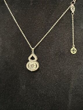 Moissanite Pendant CT WT 1.25 Sterling Silver Necklace